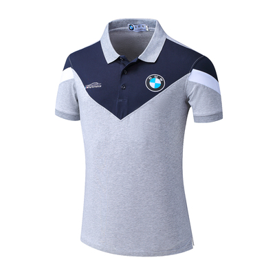 2022 Polo BMW Motorsport Piqué Contrastant Coton Homme Col Boutonné Regular Fit